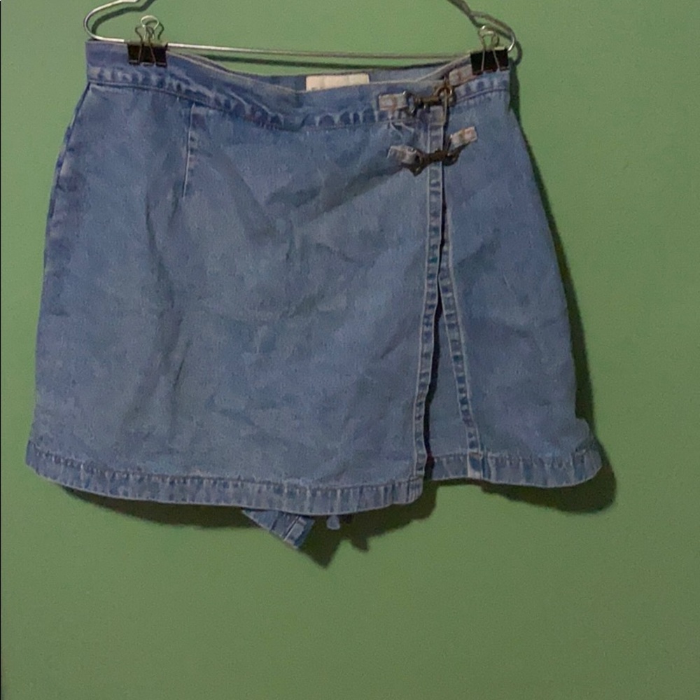 Westport denim skirt/ short size 12